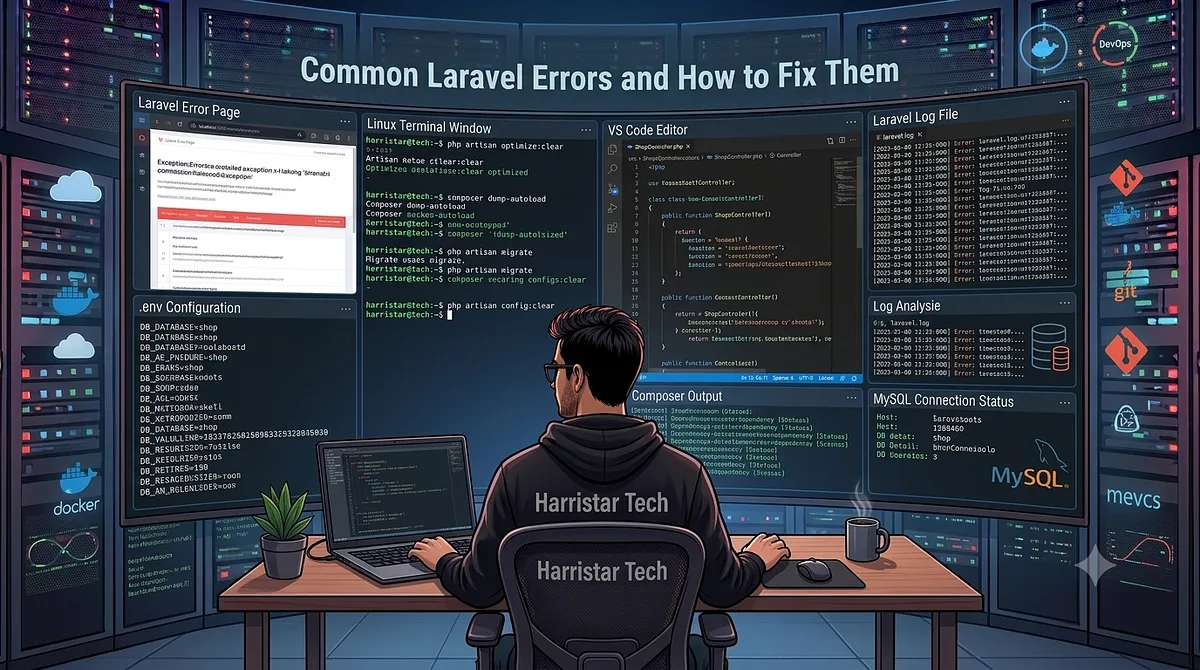 Распространенные ошибки Laravel и способы их исправления: практическое руководство по устранению неполадок для каждого разработчика