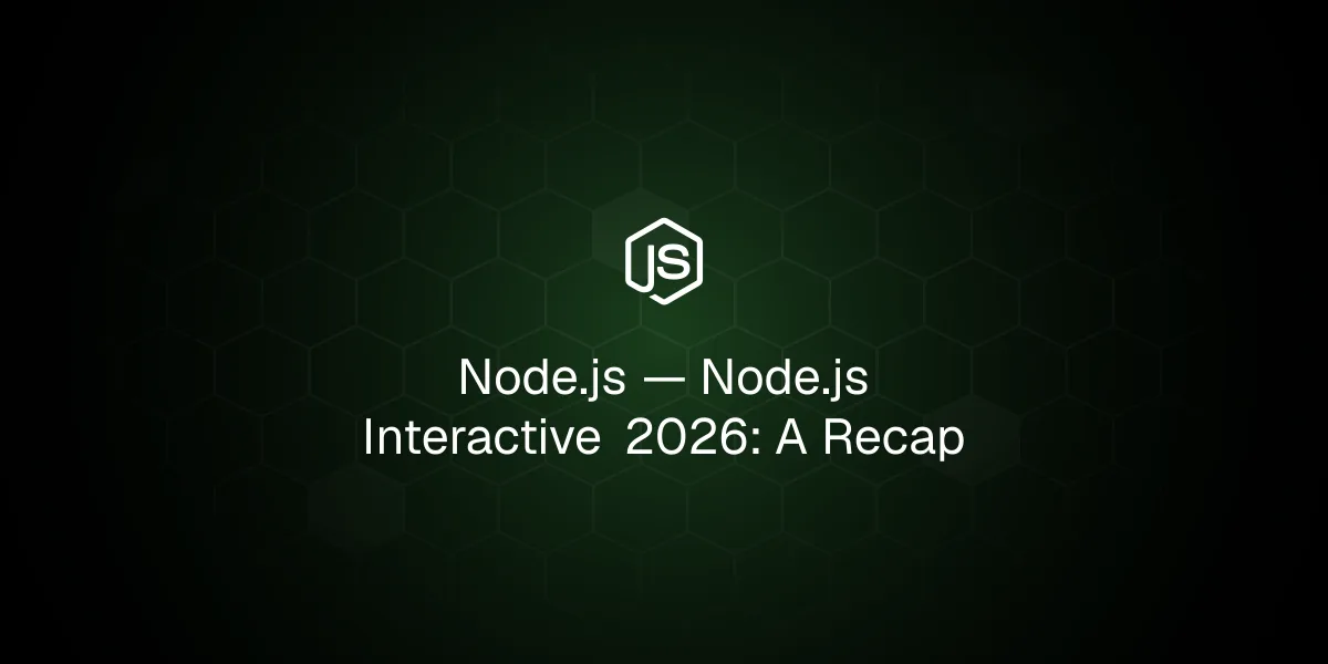 Node.js Interactive 2026: итоги
