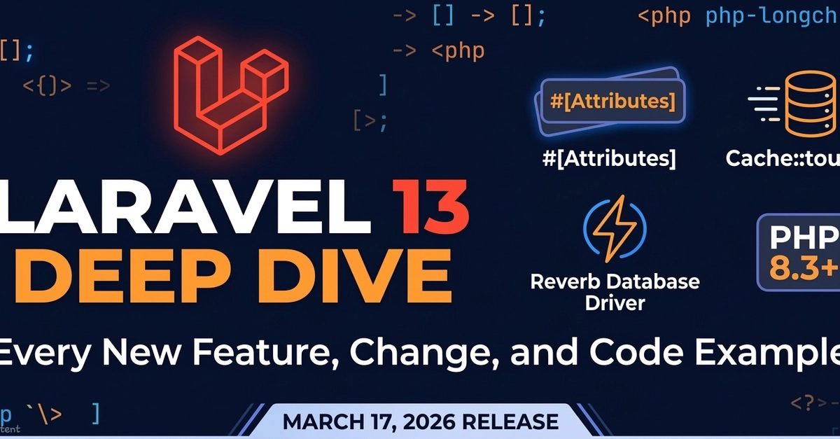 Глубокое погружение в Laravel 13: каждая новая функция, изменение на примере кода